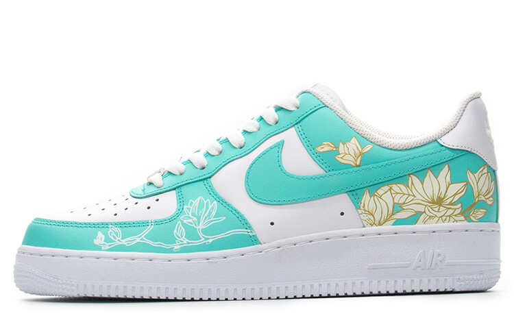 

Air Force 1 Скейтбординг Кроссовки Мужские Низкие Magnolia Nike
