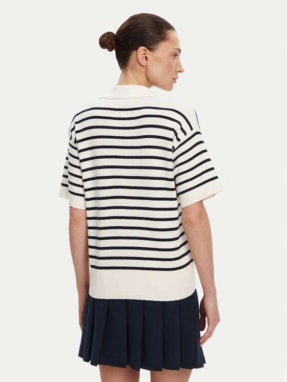 Свитер обычного кроя WW0WW45400 Tommy Hilfiger, бежевый — фото 3
