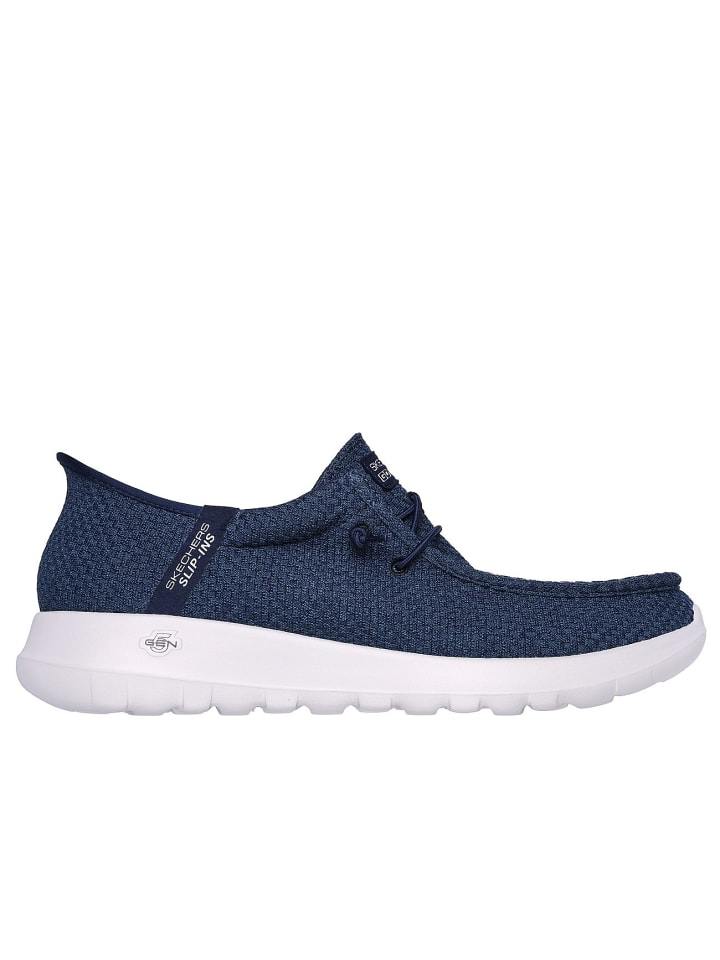 

Кроссовки на шнуровке Skechers, синий