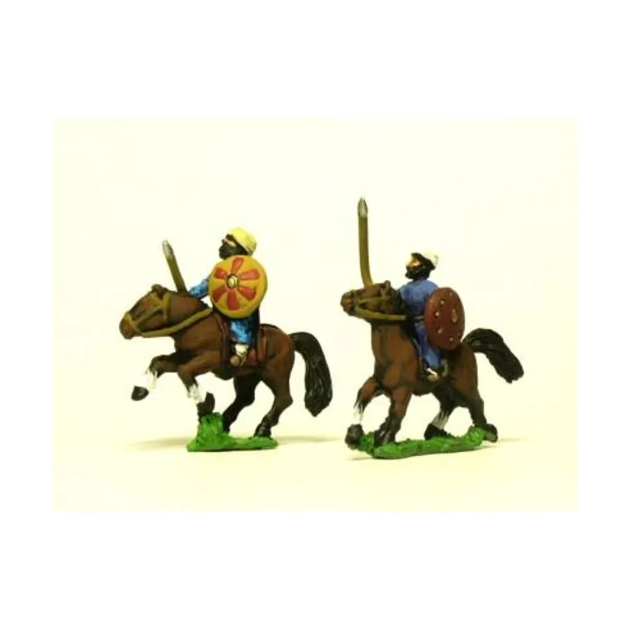 

Арабская легкая кавалерия с круглыми щитами, Crusades Miniatures - Middle Eastern 700-1400AD (15mm)