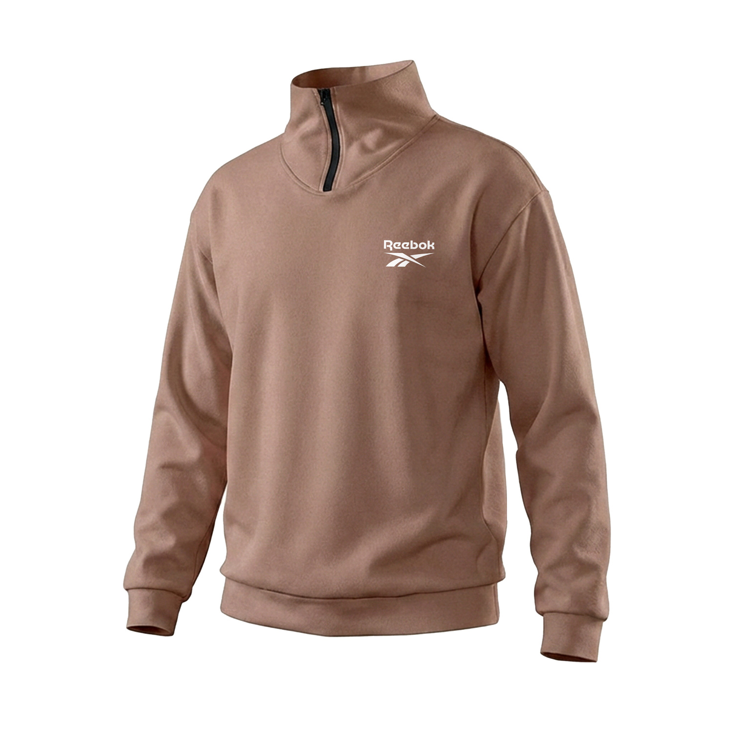 

Свитшот Unisex Stand Collar Moderate Regular Reebok, camel