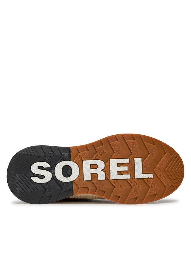 Ботинки женские Sorel на плоской подошве, коричневый — фото 4