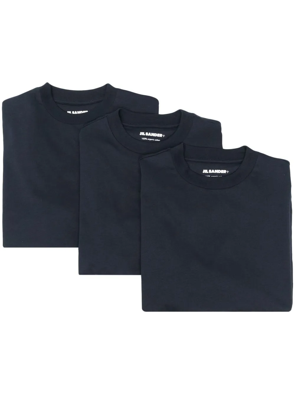 

Комплект из трех футболок JIL SANDER, синий