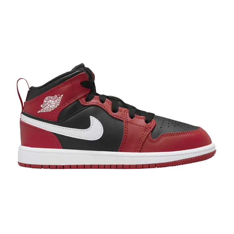 

Кроссовки Air Jordan 1 Mid PS, цвет Gym Red Black White