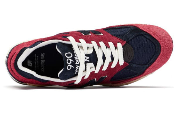 Кроссовки teddy santis x 990v2 сделано в сша New Balance, красный — фото 3