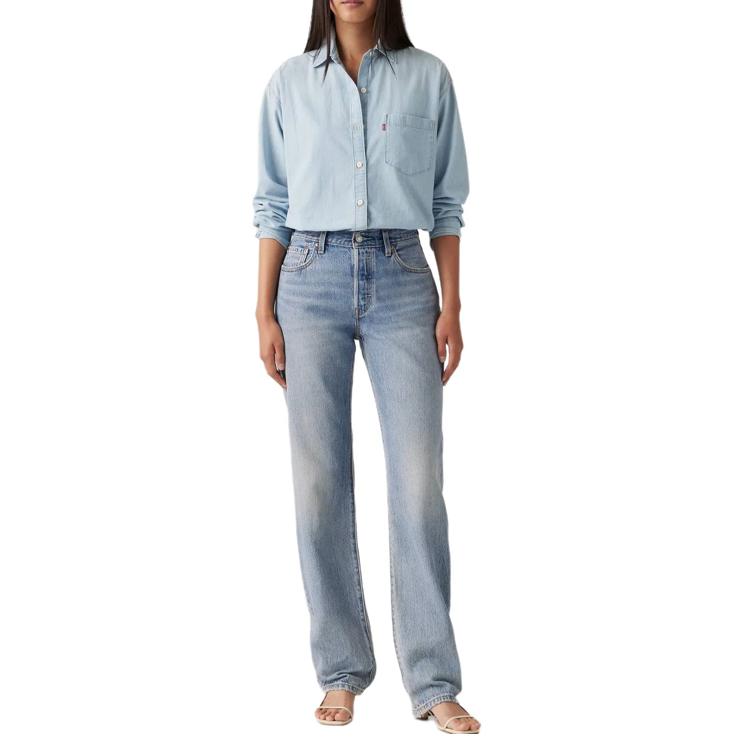 Джинсы 90s Fit Levis Blue — фото 2