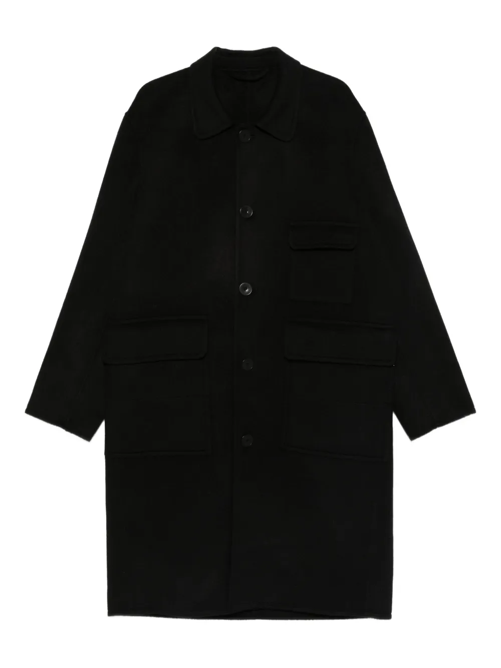 

Однобортное пальто Études Studio, черный