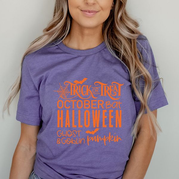 

Футболка с коротким рукавом с надписью на Хэллоуин Simply Sage Market, Grape, Зеленый, Футболка с коротким рукавом с надписью на Хэллоуин Simply Sage Market, Grape