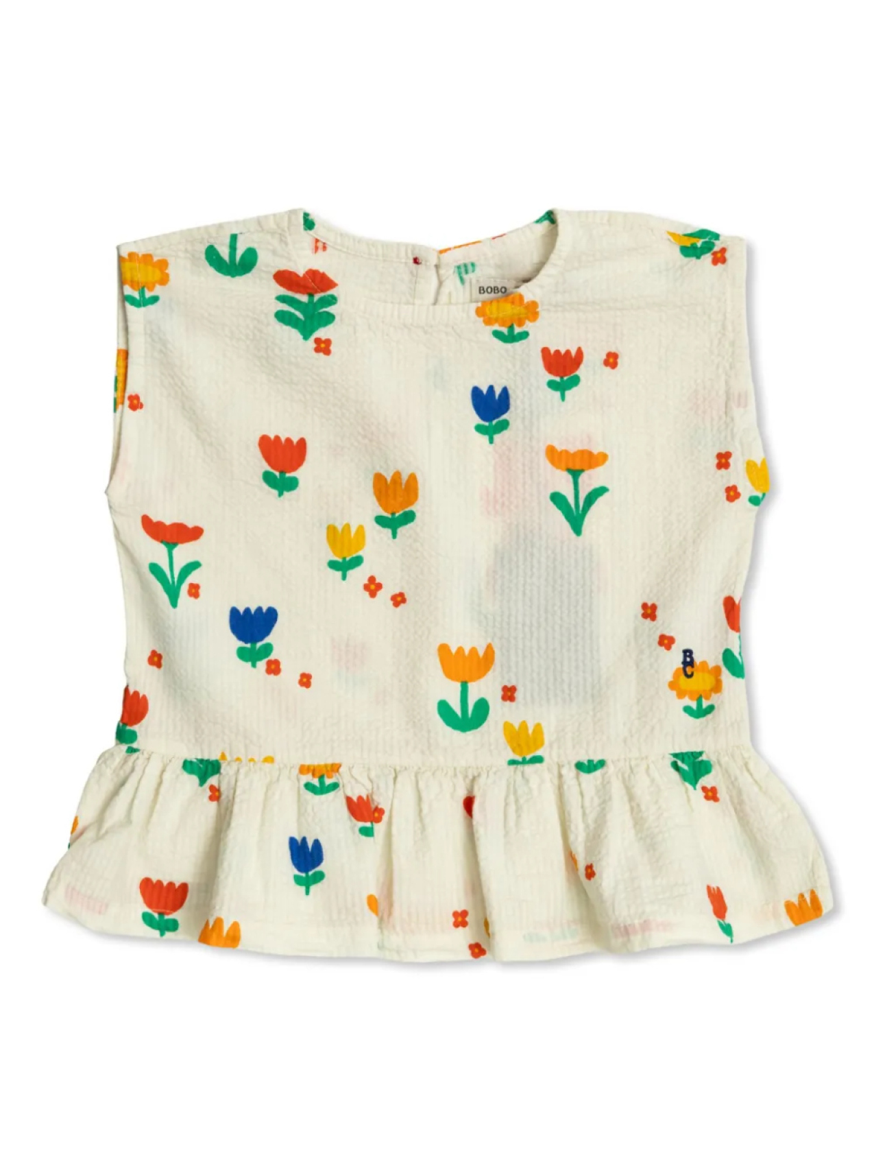 

Bobo Choses блузка Garden Party, белый