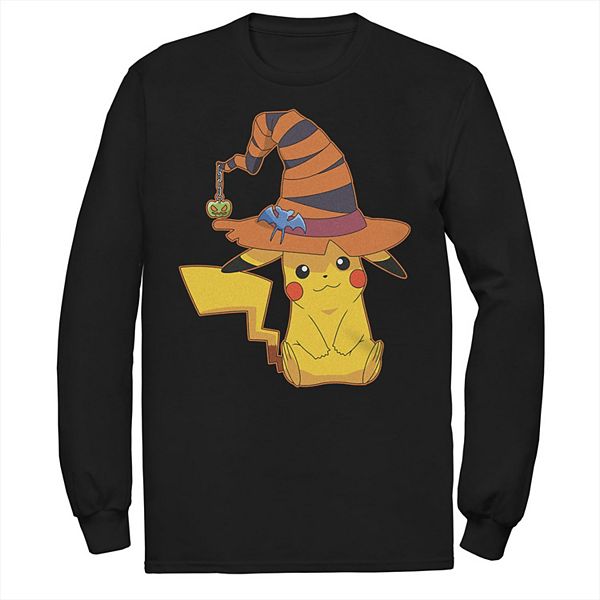 

Мужская футболка с длинным рукавом Pokémon Pikachu Witch Costume Licensed Character