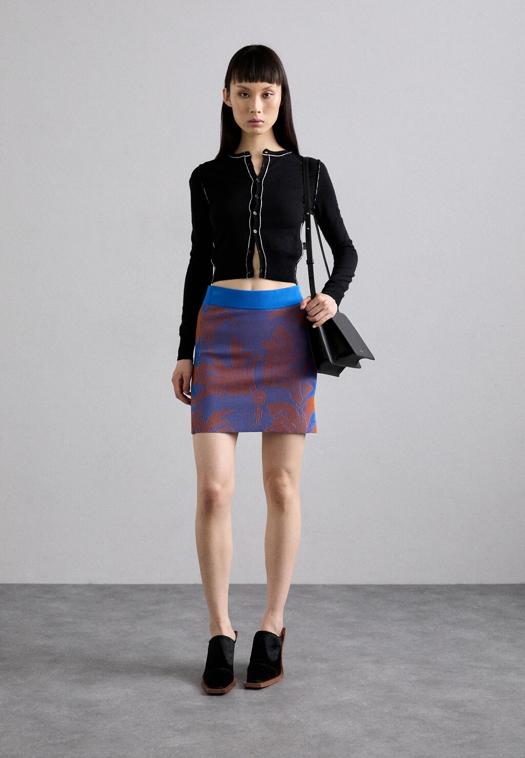 

Мини-юбка Calypso Mini Skirt Ahluwalia, синий