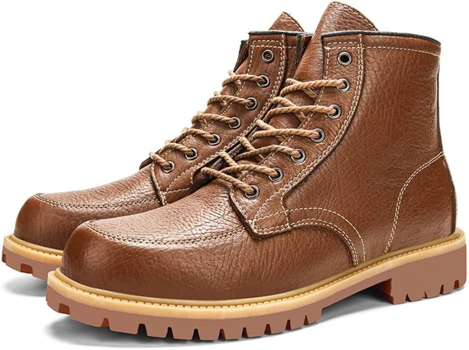 

Мужские ботинки Bitiger зимние для пеших прогулок на открытом воздухе, с меховой подкладкой, нескользящие, легкие зимние ботинки, F6ba-fur Lining