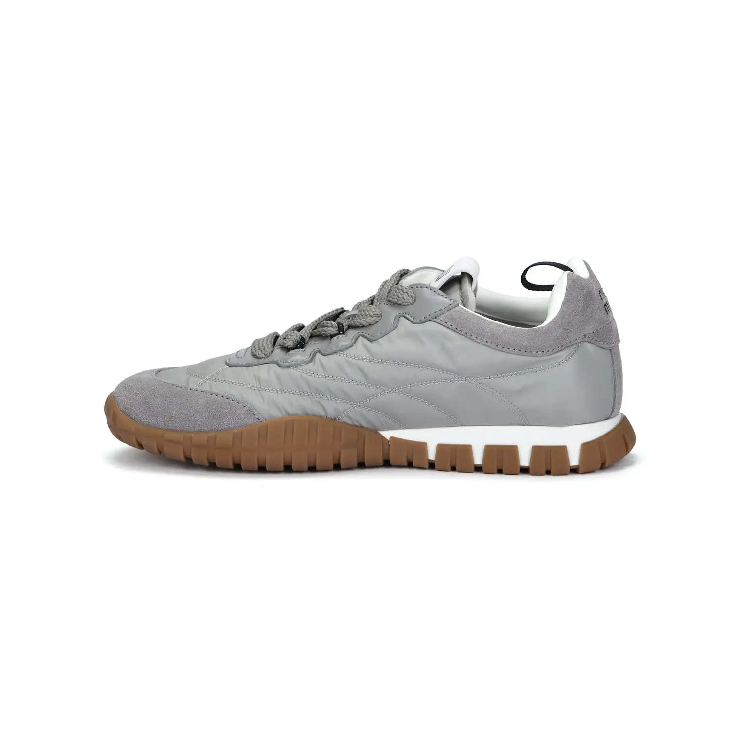 Низкие повседневные туфли Tyre, женские, серые MIU MIU, Original Shoe Box Included