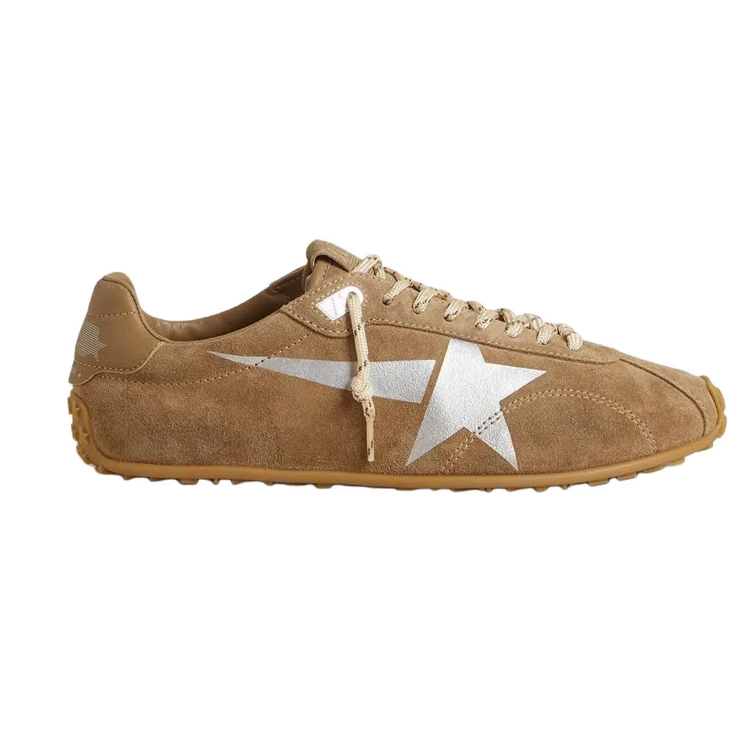 Golden Goose Кроссовки Marathon Speed Low top Casual мужские Tobacco — фото 3