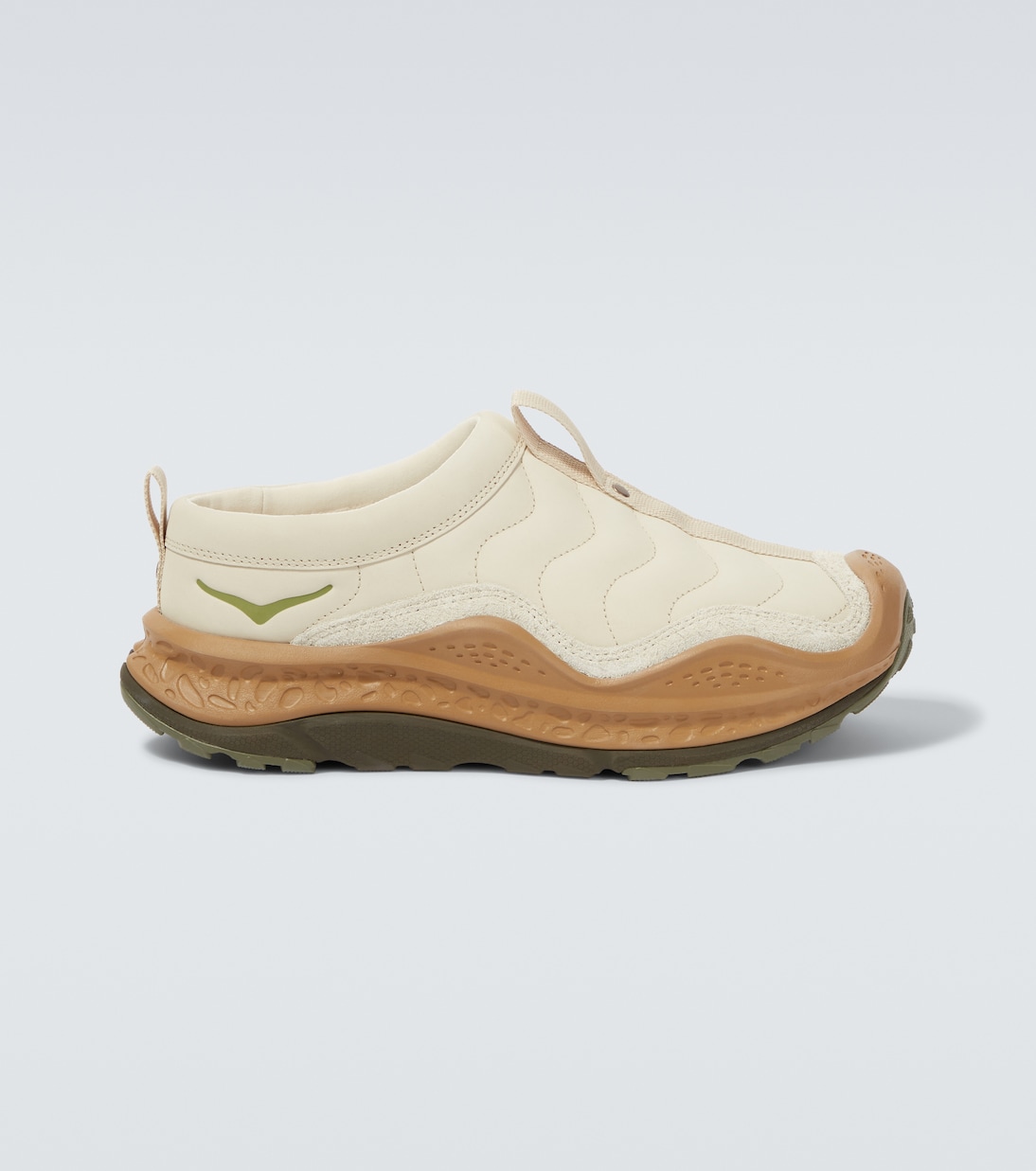 

Элитные кожаные кроссовки Ora Primo Hoka One One, Oatmeal / Bark