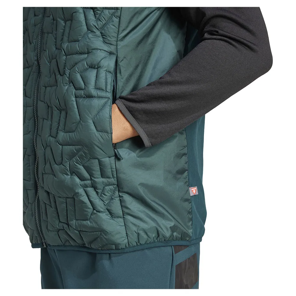 Жилет adidas Terrex Xperior Climawarm+ PrimaLoftВ Loose Fill Hybrid, серый — фото 4