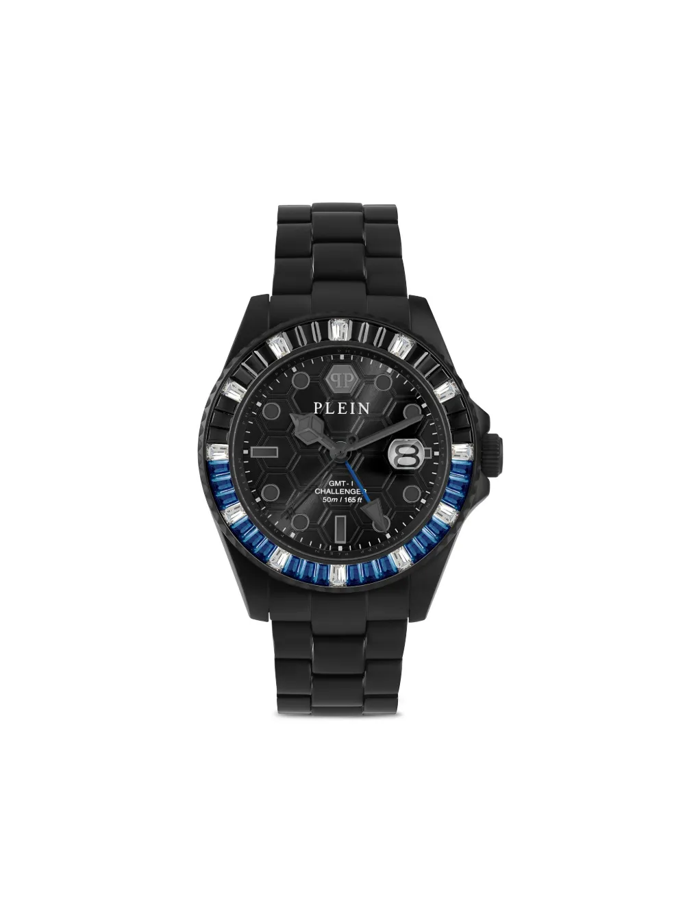 

Наручные часы GMT-I Challenger Baguettes 44 мм Philipp Plein, черный