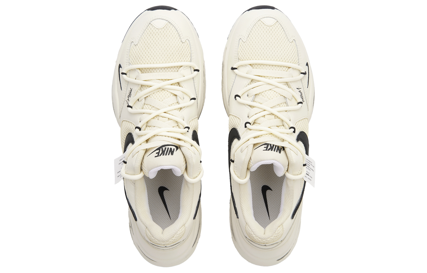 Кроссовки для бега Air Max Fusion низкие Unisex Nike, бежевый/черный — фото 4