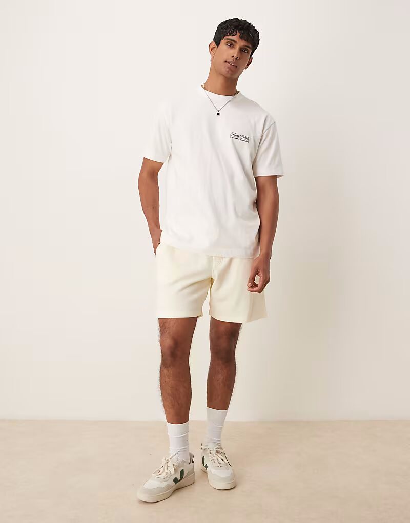 

Шорты из поли хлопка 17 см внутренний шов ASOS DESIGN