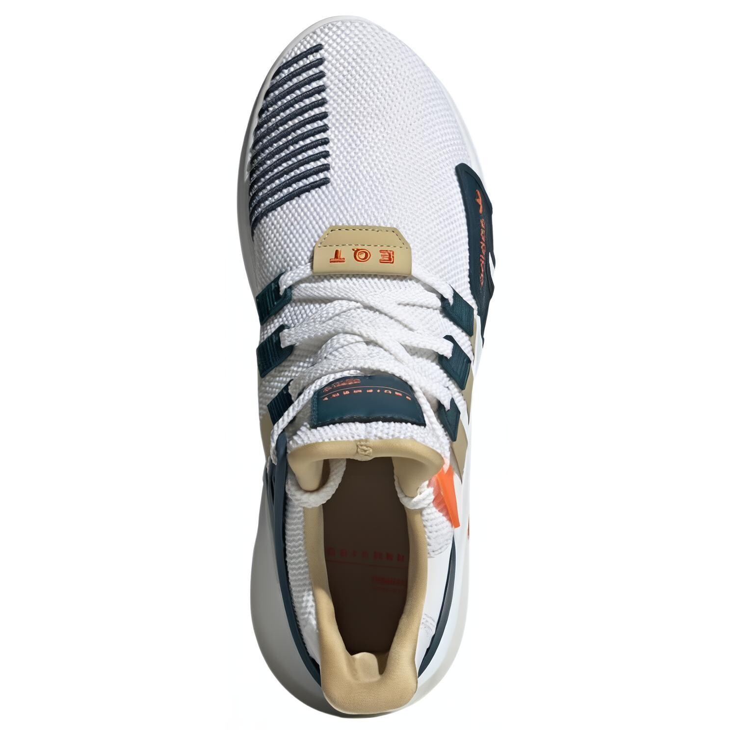 Adidas originals Eqt Bask Adv Lifestyle Обувь унисекс, White/Orange — фото 3