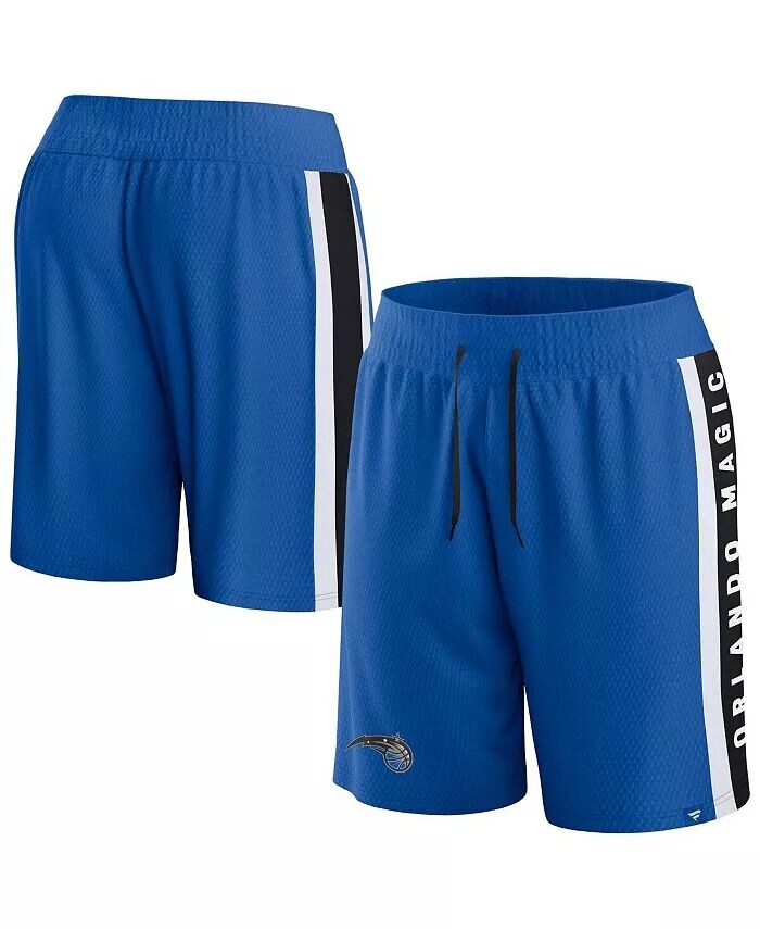 

Мужские синие шорты Orlando Magic Referee Iconic Mesh Fanatics