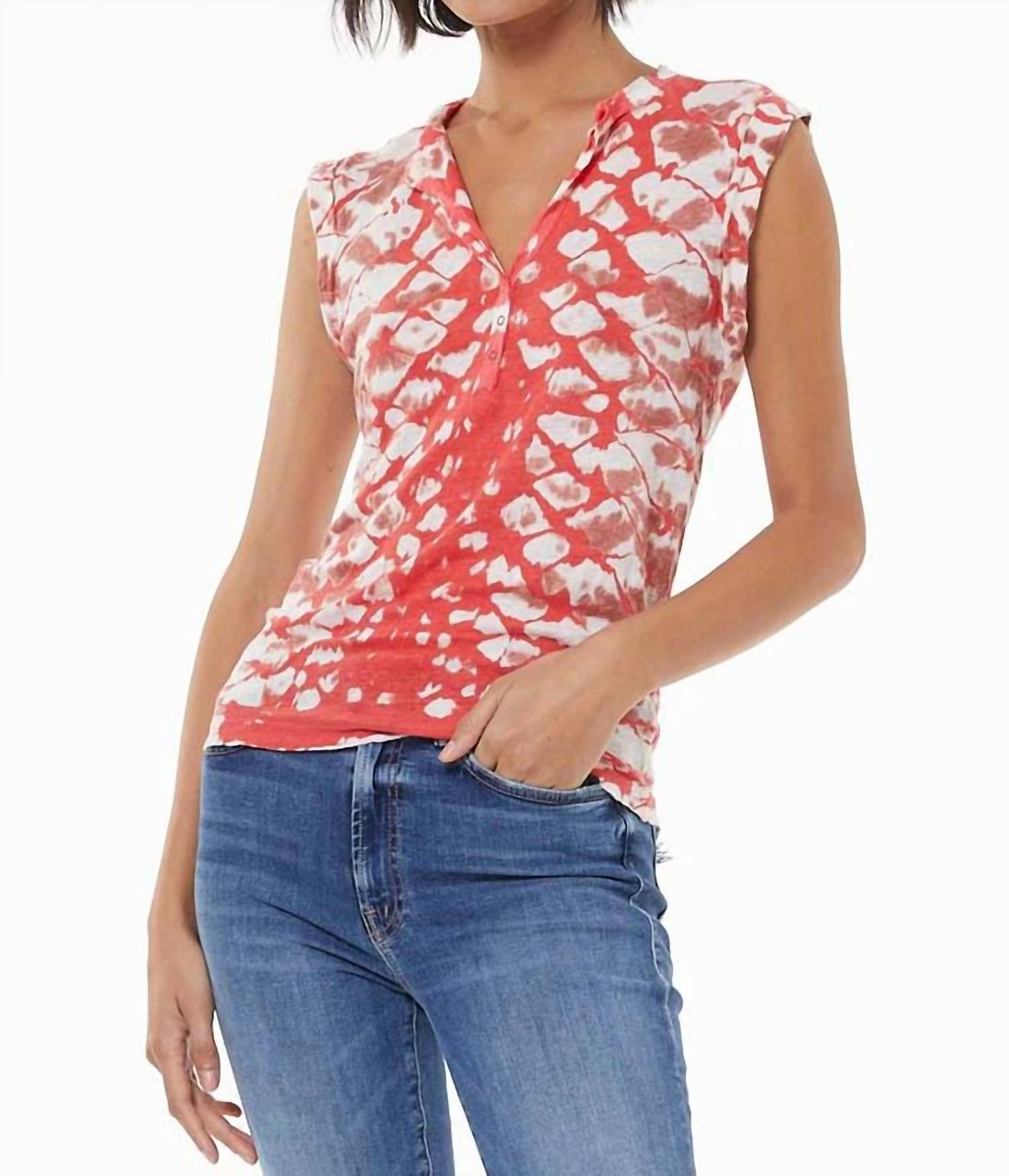 

Футболка Loni в клубничном боа young fabulous & broke, цвет strawberry boa