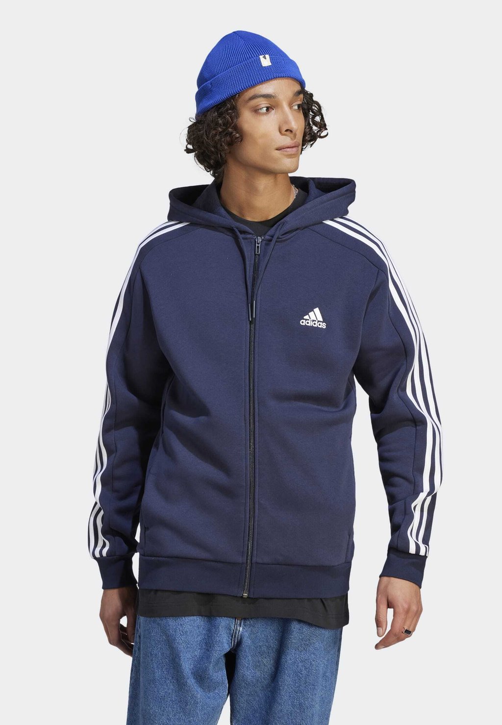 

Толстовка на молнии Adidas M 3S FL FZ, цвет Legend Ink, Серый, Толстовка на молнии Adidas M 3S FL FZ, цвет Legend Ink