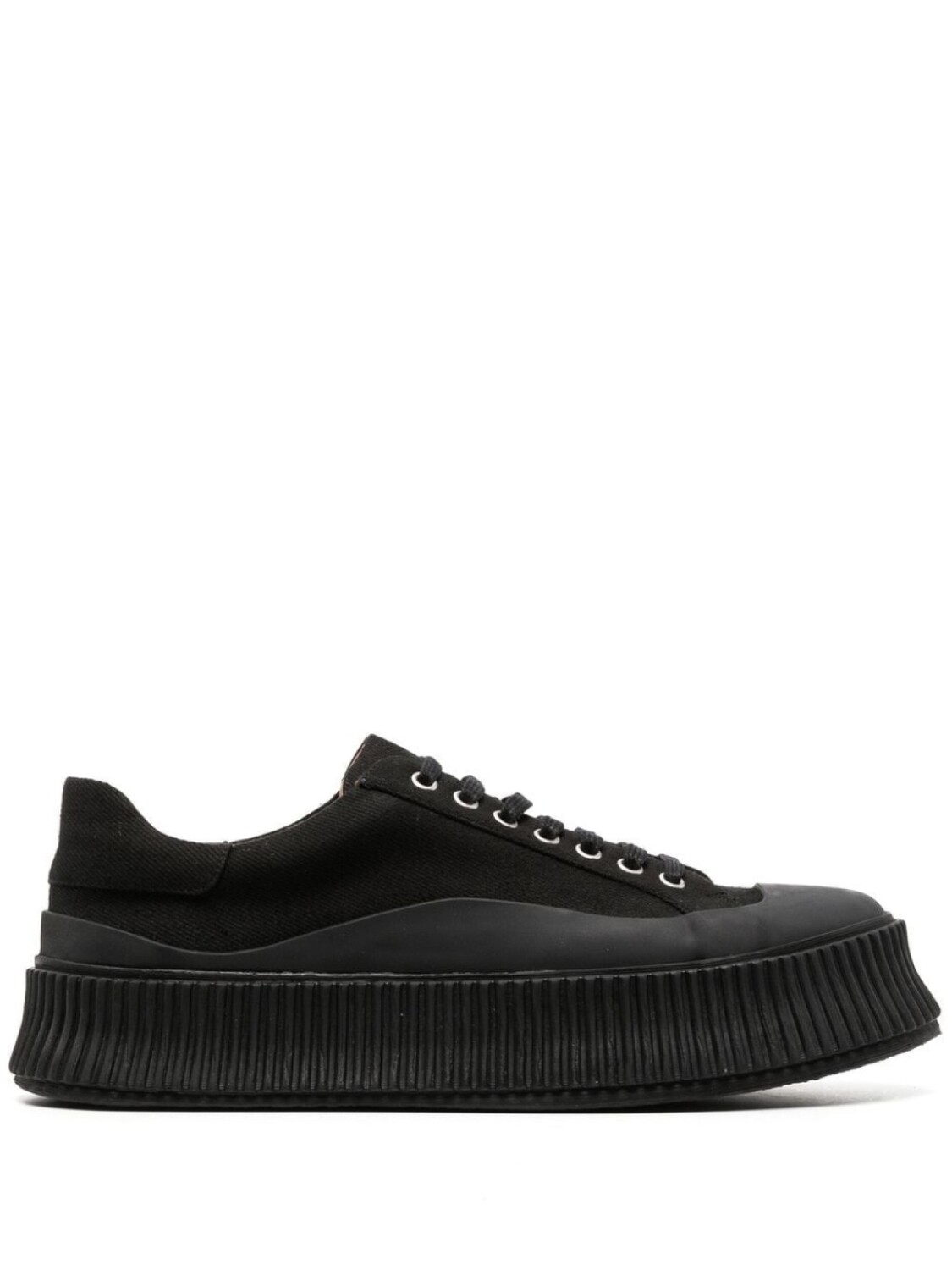 Кроссовки Jil Sander Lace-up, черный