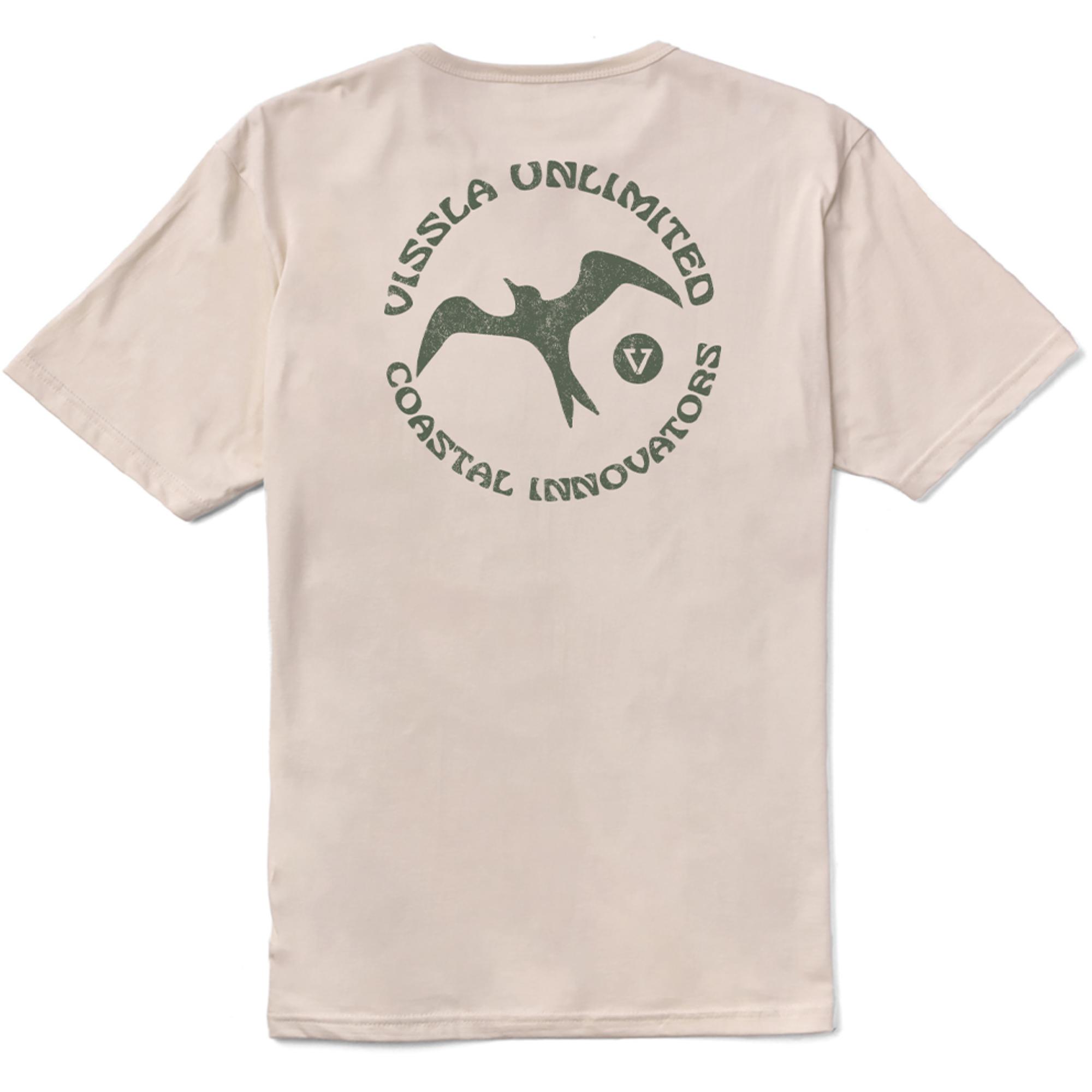 

Мужская футболка Coastal Innovators из органического хлопка Vissla, Bone, Белый, Мужская футболка Coastal Innovators из органического хлопка Vissla, Bone