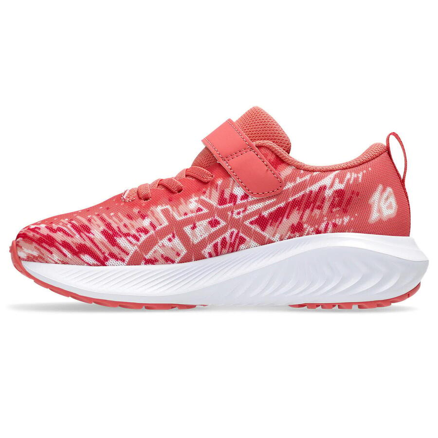 Кроссовки детские мультиспортивные, унисекс - ASICS Pre Noosa Tri 16 PS - тёмно-розовый/белый — фото 4