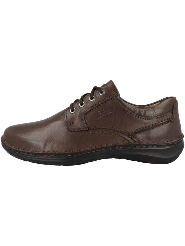 

Josef Seibel Туфли на шнуровке Anvers 06 темно-коричневого цвета