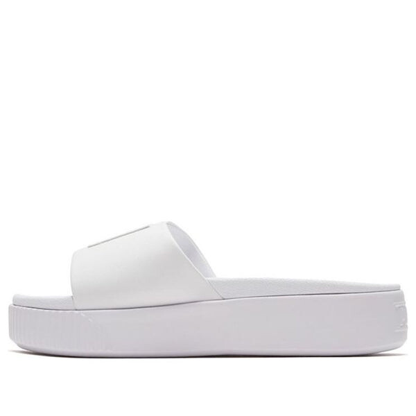 Тапочки platform slide 'white' Puma, белый