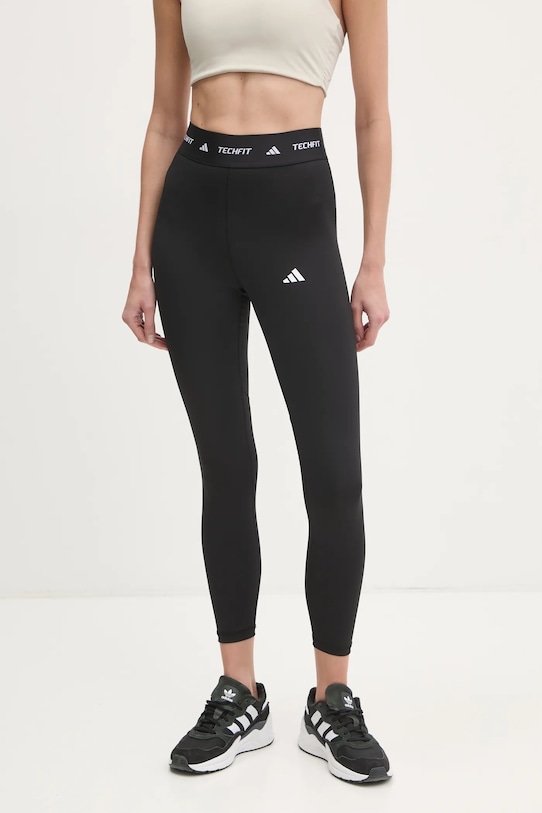 

Тренировочные леггинсы Techfit Adidas Performance, черный