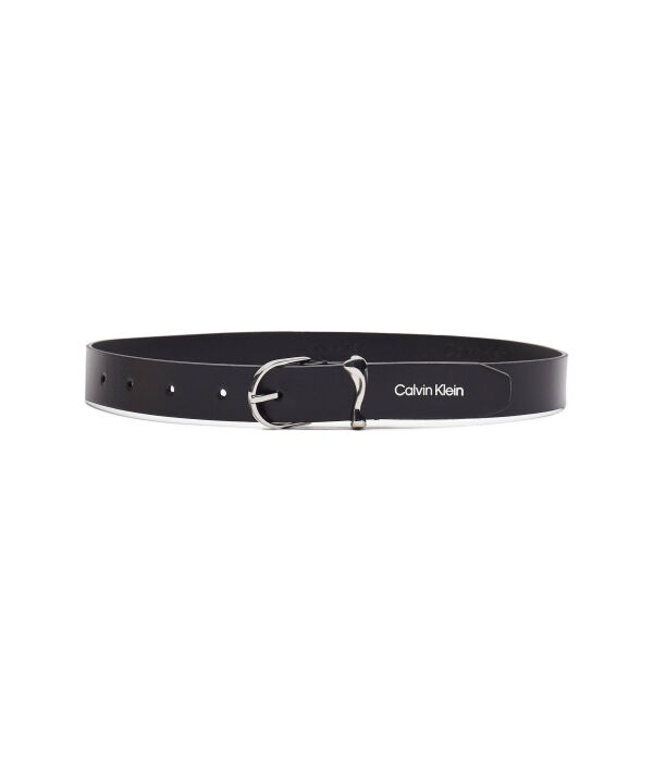 

Ремень кожаный Calvin Klein Must Organic Loop, черный