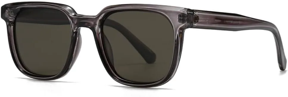 

Солнцезащитные очки с защитой UV400 | Круглая оправа, линзы конфетного цвета | Для женщин и мужчин, для занятий спортом на открытом воздухе и вождения LXLHWN, Black