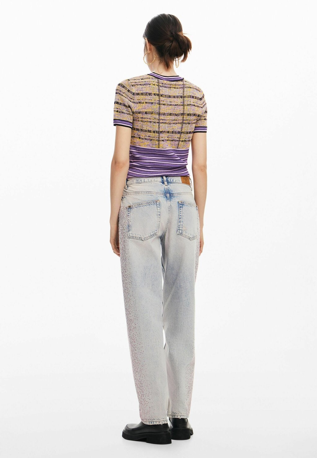 

Джинсы свободного кроя Desigual, синий