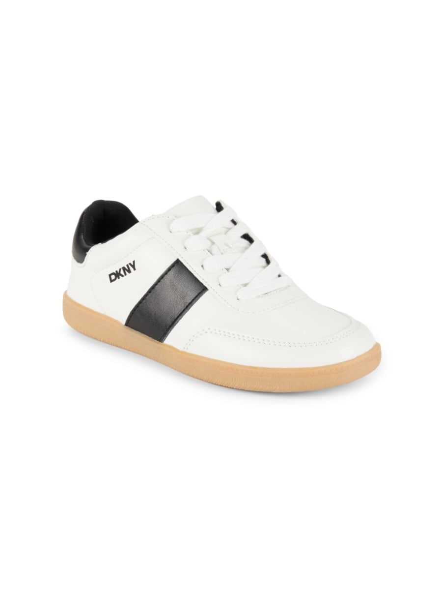 

Детские низкие кеды Dylan Damian Logo DKNY, белый