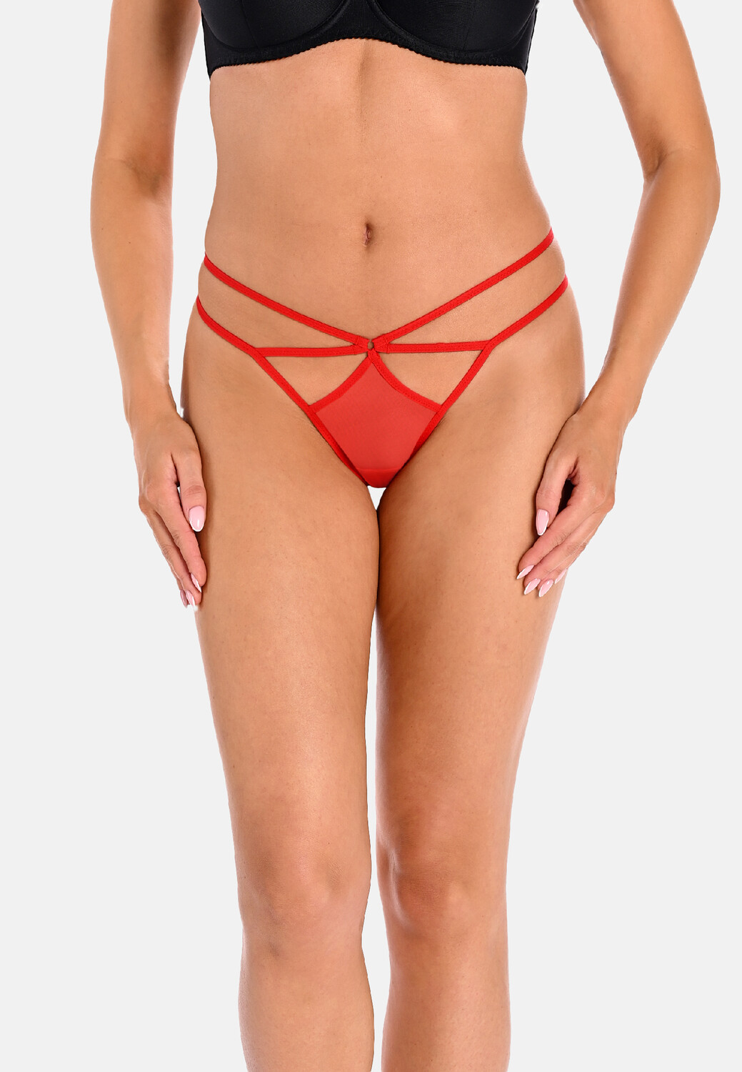 

Стринги Teyli Mesh Tanga mit Riemen für Damen Suzie, красный