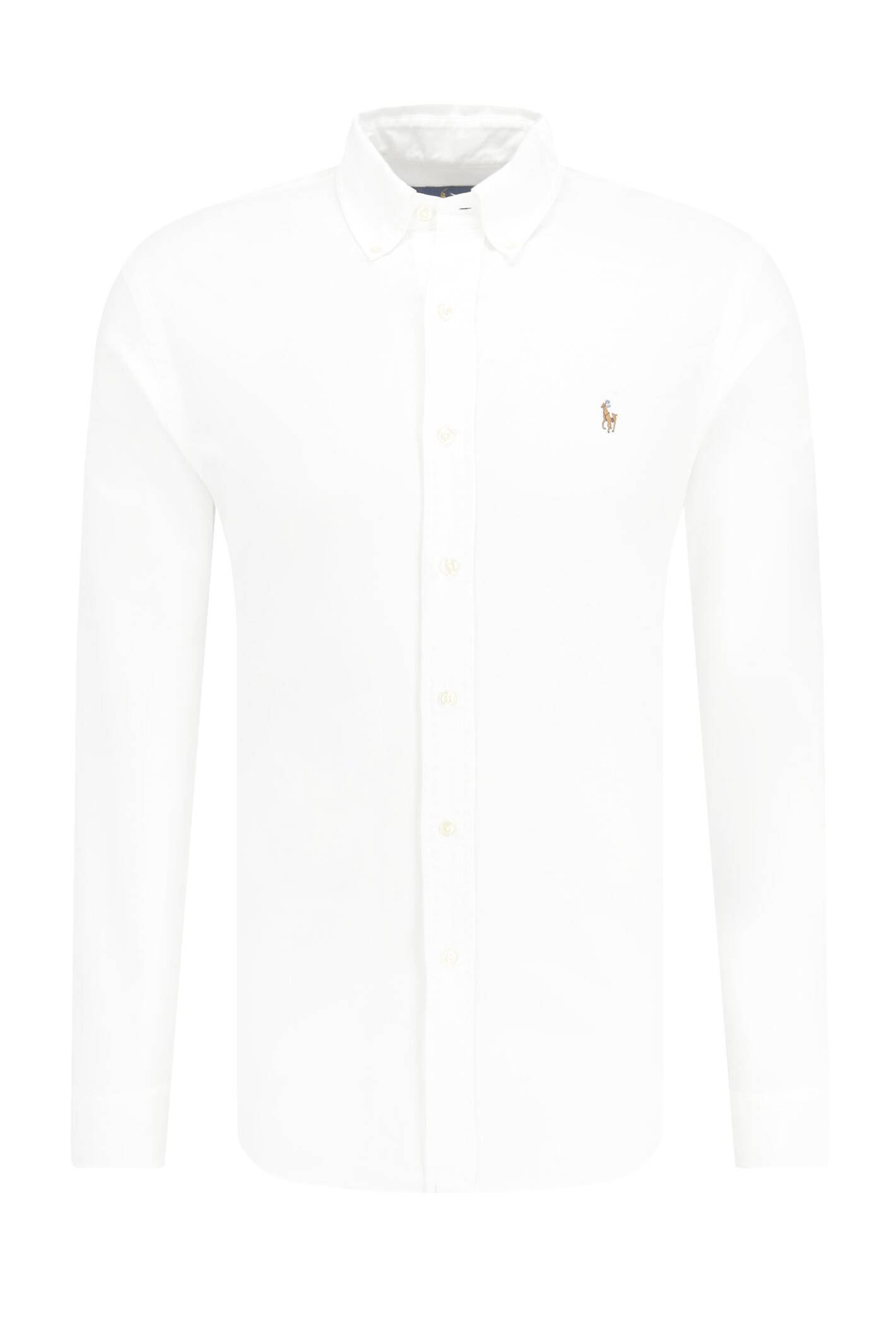 

Рубашка POLO RALPH LAUREN slim fit, белый