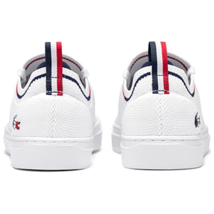 Кроссовки LACOSTE Lifestyle Shoes Men Low-top White, белый — фото 4