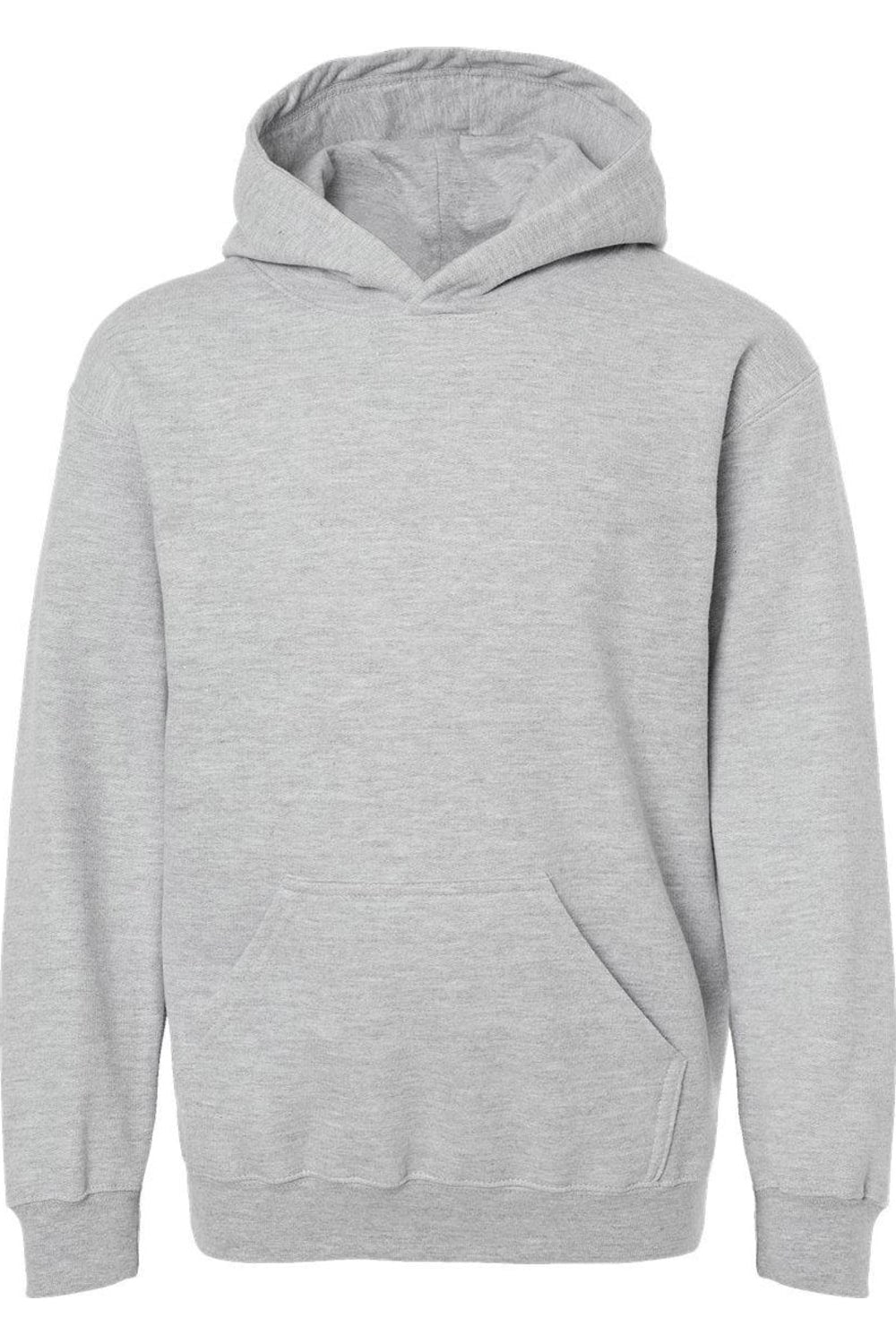 

Толстовка с капюшоном Tultex Youth, цвет heather grey