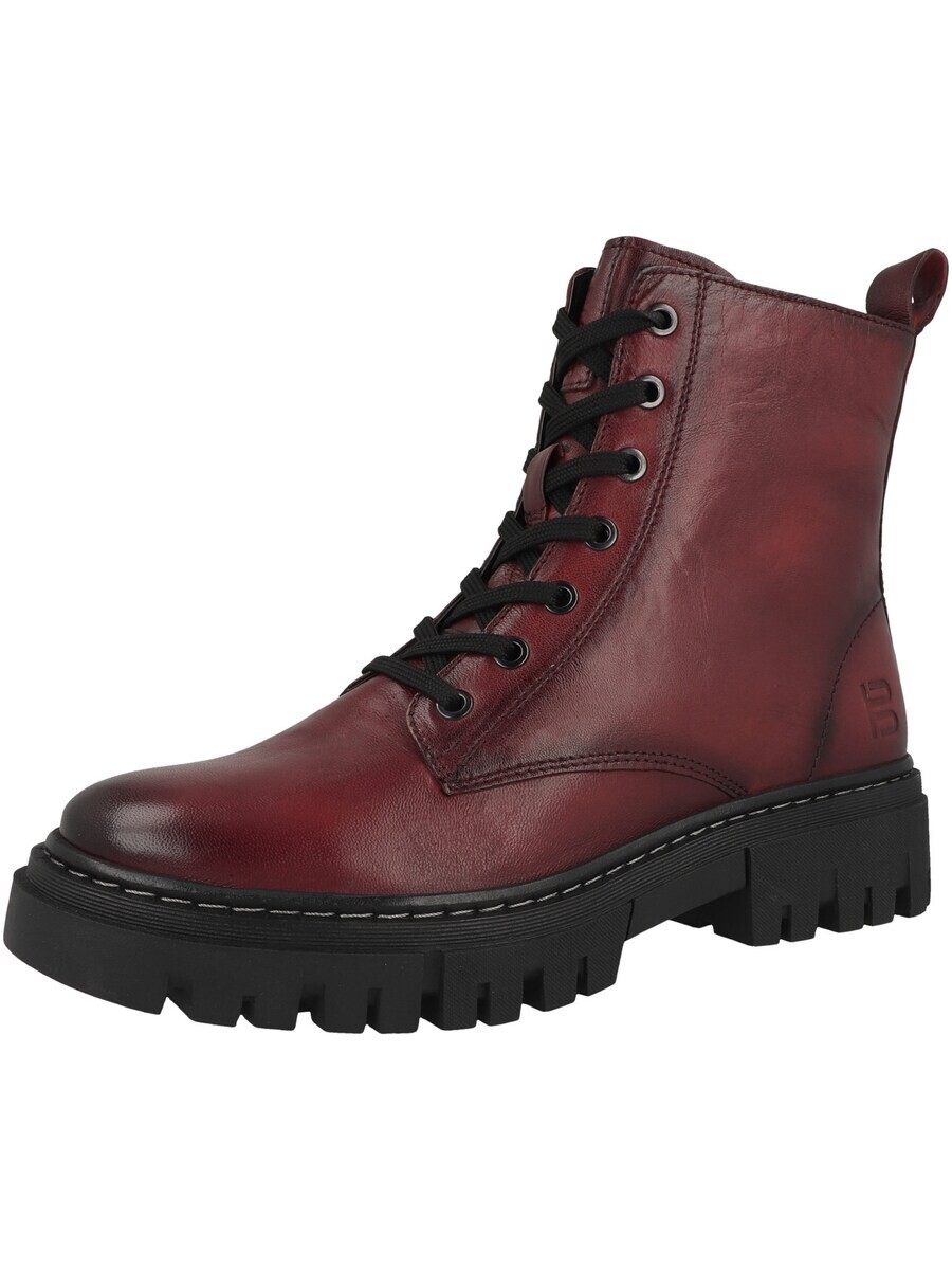 Ботильоны на шнуровке TT. BAGATT Lace-Up Ankle Boots Lilo, бордо