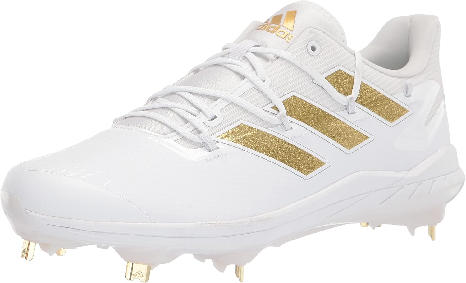 

Бутсы Adidas Men's Adizero Afterburner 8, белый/золотой