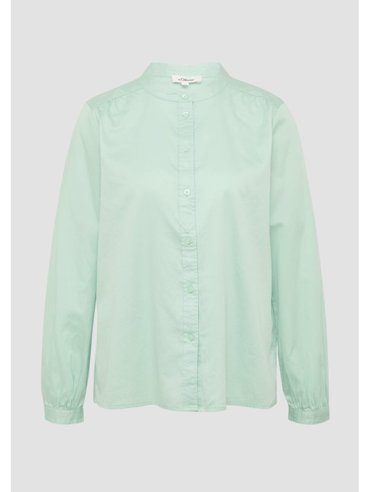 

Блузка цвета 6505_морской зеленый s.Oliver