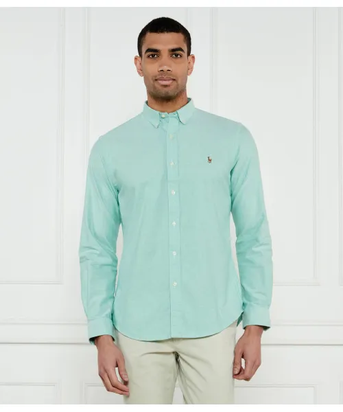 

Рубашка Slim fit Polo Ralph Lauren, зеленый