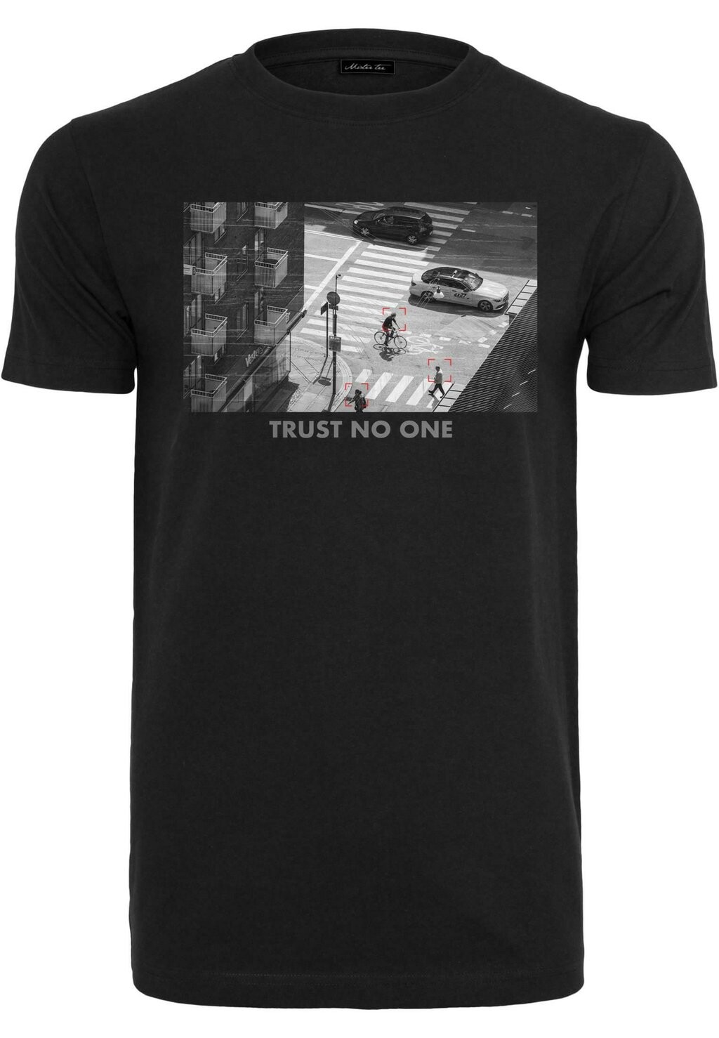 

Футболка с принтом TRUST NO ONE TEE Mister Tee, черный