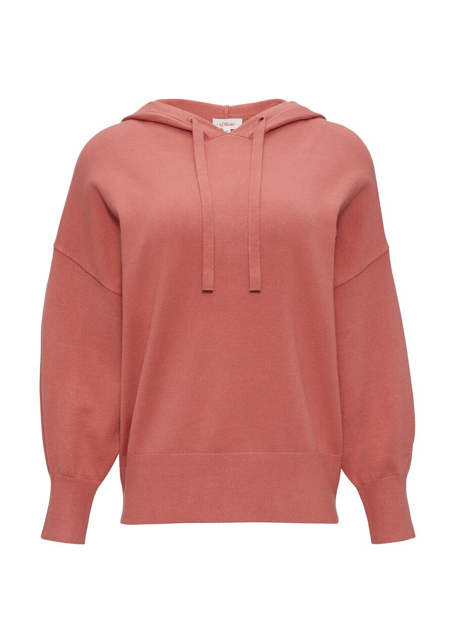 

Толстовка с капюшоном s.Oliver Sweater, цвет coral