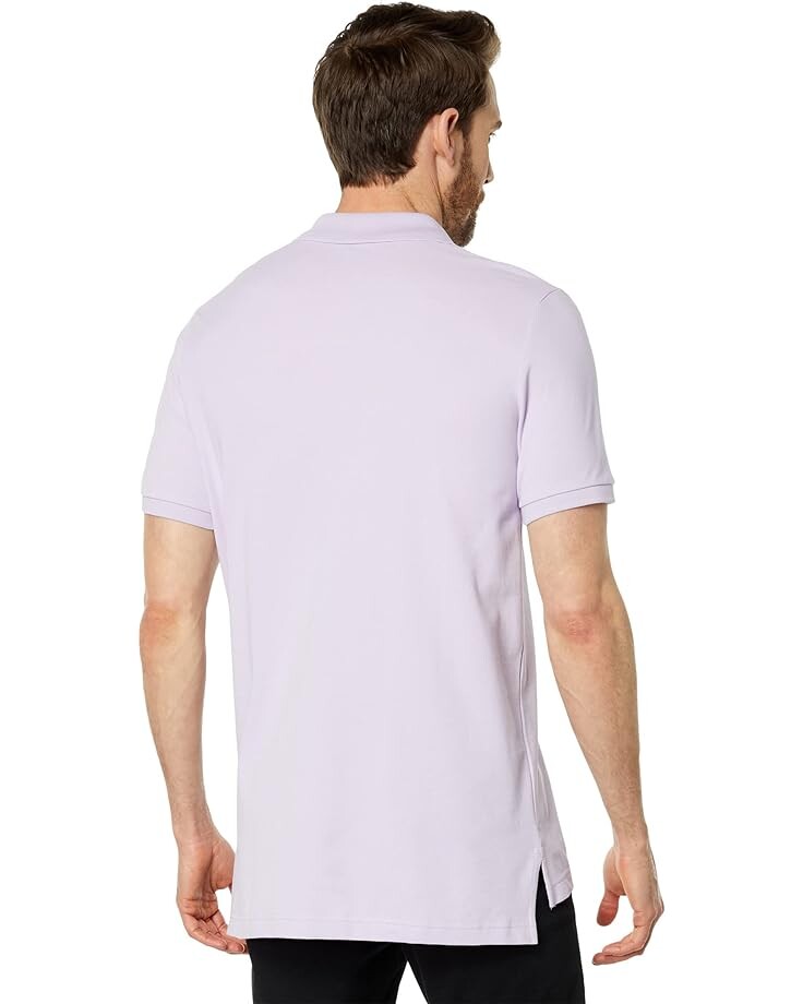 

Поло U.S. POLO ASSN. Solid Cotton Pique Polo with Small Pony, цвет Pastel Lilac