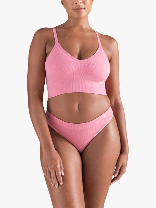 

Беспрошовные трусики TENCEL с высокой посадкой Nudea, Rose Pink