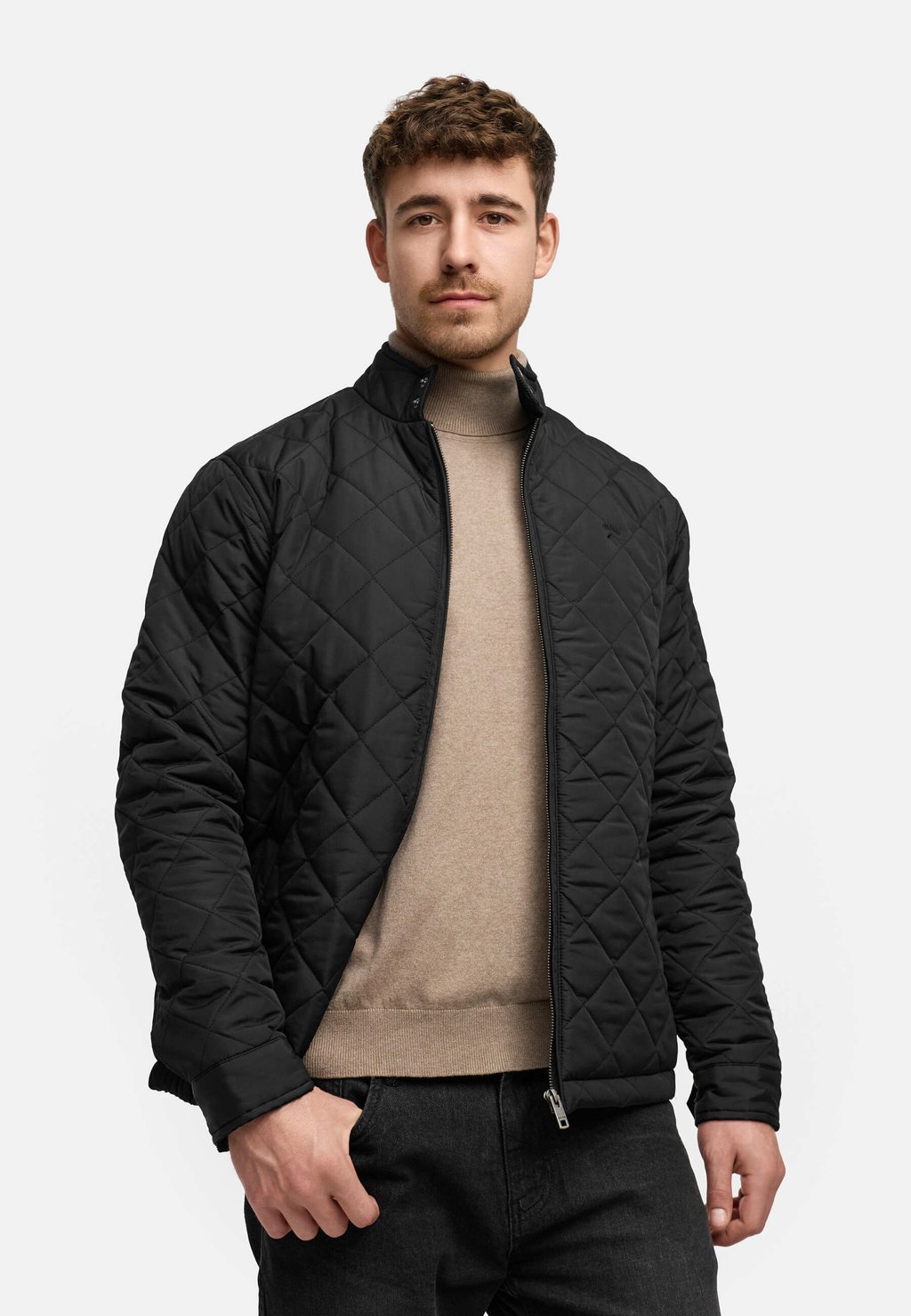 

Легкая куртка INDICODE JEANS, черный